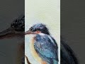 How to paint kingfisher bird with watercolor (full video)