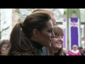 Kate and Will visit royal town of Caernarfon in North Wales