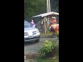 Crazy lady freak out