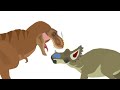 T-Rex Vs Triceratops - StickNodes (ORIGINAL)