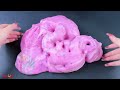 MEGA PINK BARBIE 🎀 2 Hours Satisfying Slime ASMR | BARBIE Mixing Random Into Glossy Slime