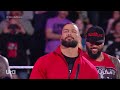 Roman Reigns Entrance on Raw: WWE WrestleMania Raw, March 28, 2022