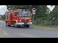 🚒🚨♨️🔥Wyjazd i przejazd alarmowy do pożaru budynku gospodarczego