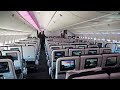 Boeing 777 300 Cabin Sound 11 5 hours  Airplane relaxation white noise studying ASMR