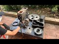 Genius Man Made an Incredible Diesel Engine Restoration - Restore Severely Damaged Old Diesel Engine