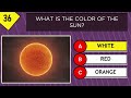 General Knowledge Quiz on Space | 40 Astronomy Space Quiz