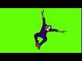 Falling Green Screen