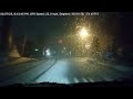 dashcam with snow