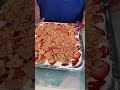 Easy one-pan strawberry dessert.