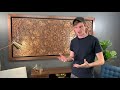 Laser Cut MultiLayered Artwork Shop Tour