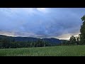 thunderstorms on the horizon