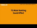 Male Vomiting Sound Effect