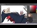 Beating the Master of Fate Photoshop Speedpaint
