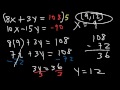 Simultaneous Equations - Tons of Examples!