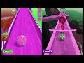 Going Ball vs Fly Ball Jump - Which Futuristic Ball Will Win in 4 Reverse Levels! Race-693