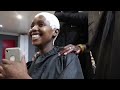 Bleaching my hair blonde | AMBER ROSE IN THE BUILDING😂😍|HAIR VLOG|KELEBOGILE MATOU|SOUTH AFRICAN