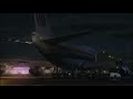 United flight 811 - landing animation 2