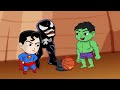 Rescue Team BaBy Hulk, Spider Man, Super Man, Captain From Mad Scientist - FUNNY SUPER HERO [2024]