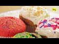 Easy & Quick Rainbow Cupcakes | Recipe By Yum Lounge (Urdu)