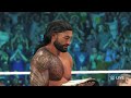 WWE 2K23 Undertaker vs Roman Reigns