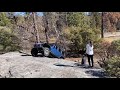 Trip to Moon Rock with the Jeep JKU Rubicon Bass Lake