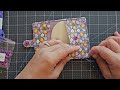 How to make a Keychain Coin and Card Wallet from Faux Leather on your Cricut with sewing holes