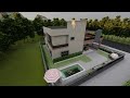 Villa Escape: 3D Model & Landscape Design | Swimming Pool, Garden, Play Area & Fountains