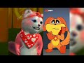 CATNAP REACT to Poppy Playtime Chapter 3 TikTok and SHORTS Animation videos