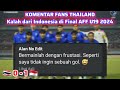 Komentar Fans Thailand yang Marah usai Kalah dari Indonesia di Final dan Gagal Juara Piala AFF U19