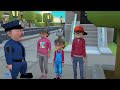 Nick Zombie Protects his Evil Friend Tani - Scary Teacher 3D Family