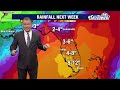 Deep tropical moisture bringing rain to Florida