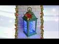 Рождественский фонарь из картона своими руками/ Glitter Christmas Tree Decoration