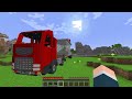 How JJ and Mikey Build PRISON POLICE Base on TRUCK in Minecraft? - Maizen