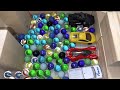 Marble Run ASMR ☆ Police cars crash test ☆ HABA Slope