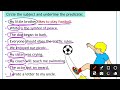 The concept of Subject and Predicate:Parts of the Sentence in English