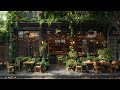 Outdoor Café Ambience ☕ Soothing Bossa Nova Jazz for Relaxation & Good Mood