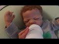 Charlie's Night Routine During Thunderstorm! He Pooped! Ashton Drake Doll