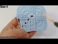 WOW! Look how beautiful it is! The most unusual granny square crochet.Crochet stitch