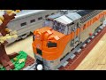 Der Eisenbahnkönig liefert ab - Review Mould King EMD FP7 - Western Pacific Diesel Lokomotive 12017