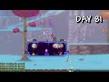 I Spent 100 Days in Terraria Skyblock...