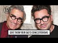 Dan Levy Draws The Rose Family Portrait, Elton John and More From His Life | PEOPLE