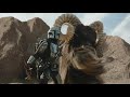 Mando & Cobb Vanth vs Krayt Dragon - The Mandalorian Season Two (2020)