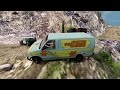 Cars vs Cliff Roads #14 - BeamNG DRIVE | SmashChan