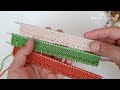 Different starting technique ✔️in knitting textile type tire