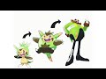 64 bits 32 bits 16 bits 8 bits 4 bits 2 bits 1 bit - Chesnaught Pokemon