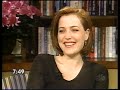 Gillian Anderson Promoting First X-Files Movie