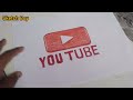 How to drawing #youtube LOGO