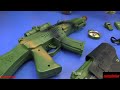 Special Force Gun & Equipment toys ! Box of Toys Machine gun