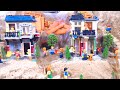 MINI BRICK DAM COLLAPSE AND LEGO CITY DISASTER - TSUNAMI LEGO DAM BREACH