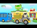 Baby Bus Pond Crash | Gecko's Garage | Cartoons For Kids | Toddler Fun Learning